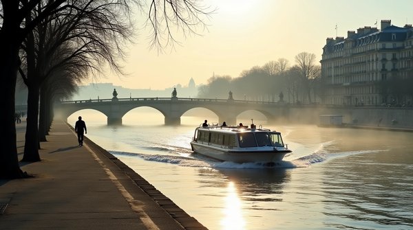 Les avantages du transport fluvial face aux embouteillages parisiens